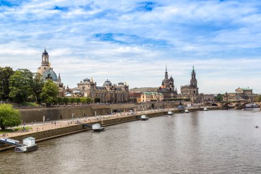 Dresden 'in panoramik görünümü