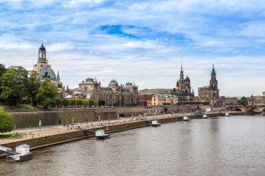 Dresden 'in panoramik görünümü