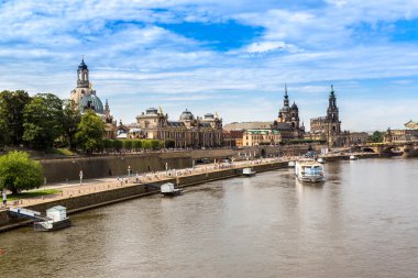 Dresden 'in panoramik görünümü