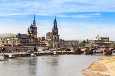 Dresden 'in panoramik görünümü