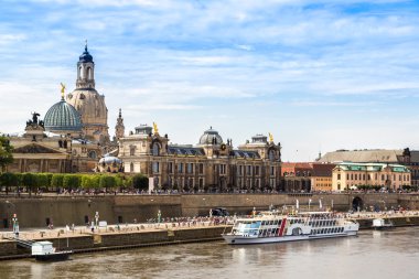 Dresden 'in panoramik görünümü
