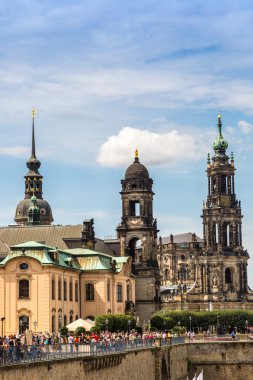 Güzel yaz günü Dresden
