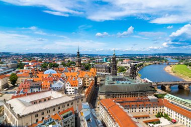 Dresden 'in panoramik görünümü
