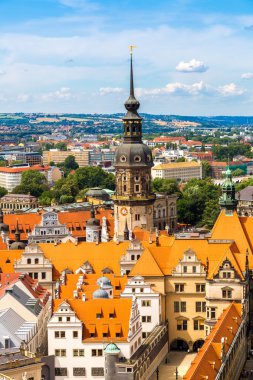 Dresden 'in panoramik görünümü
