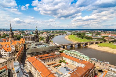 Dresden 'in panoramik görünümü