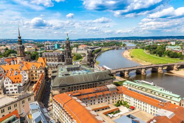 Dresden 'in panoramik görünümü