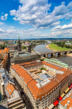 Dresden 'in panoramik görünümü