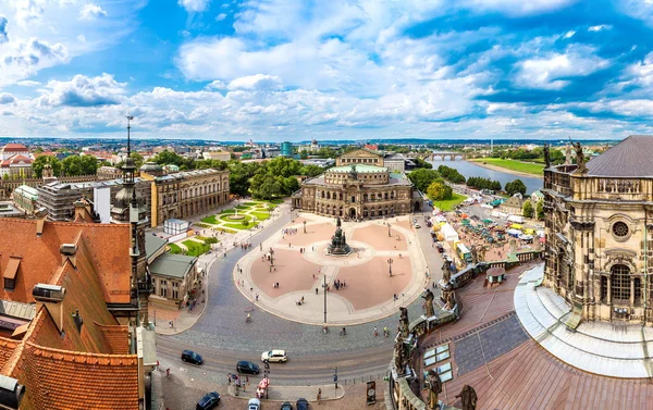 Vista panorâmica de Dresden — Fotografia de Stock