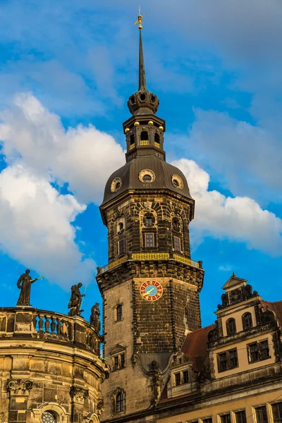 Dresden architectuur en gebouwen — Stockfoto