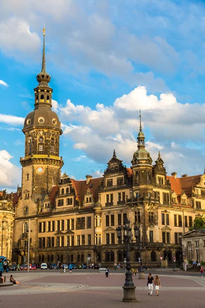 Dresden architectuur en gebouwen — Stockfoto