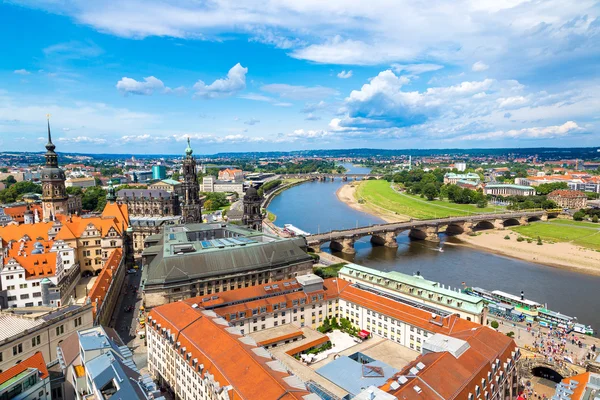 Панорама Дрездена — стокове фото