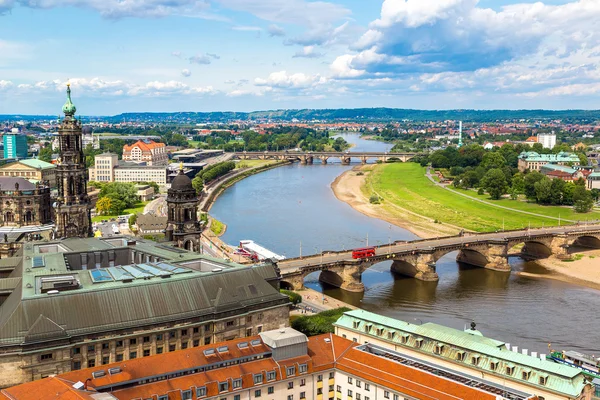 Vista panorâmica de Dresden — Fotografia de Stock