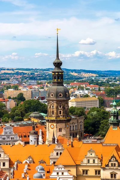 Vista panorâmica de Dresden — Fotografia de Stock