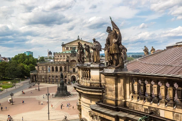 Semper Opera House en Dresde — Foto de Stock