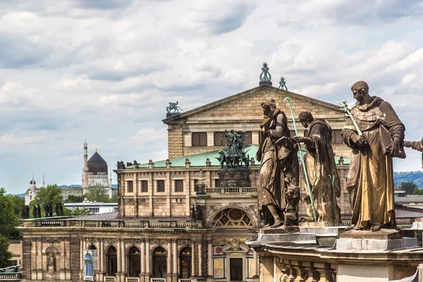 Semper Opera House a Dresda — Foto Stock
