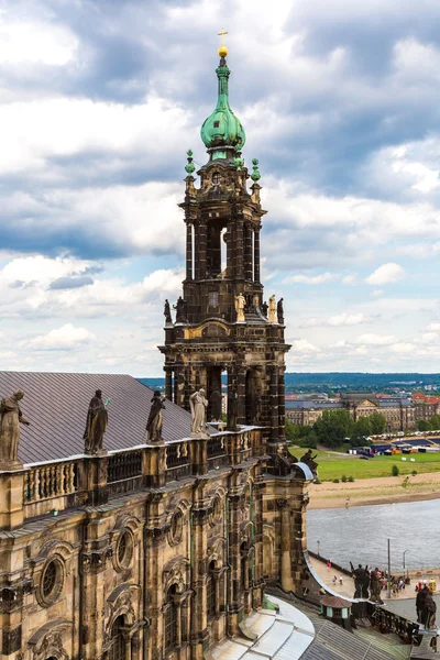 La iglesia Kreuzkirche en Dresde —  Fotos de Stock