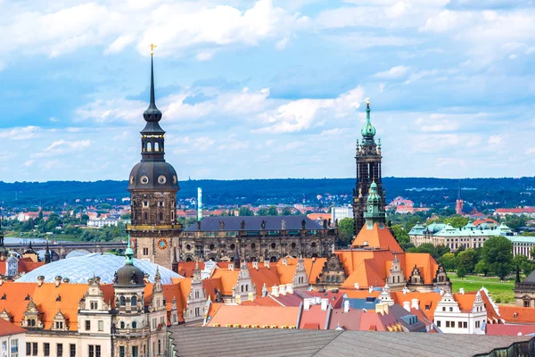 Vista panorâmica de Dresden — Fotografia de Stock