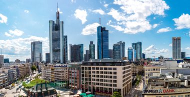 Frankfurt 'ta finans bölgesi