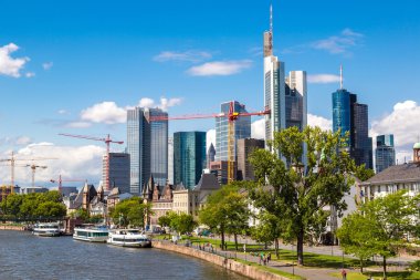 Frankfurt 'ta finans bölgesi