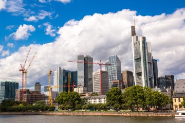 Frankfurt 'ta finans bölgesi