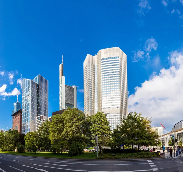 Straat n Frankfurt — Stockfoto