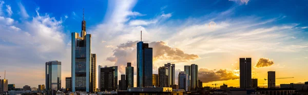 Aerial view of Frankfurt — Stock Photo, Image