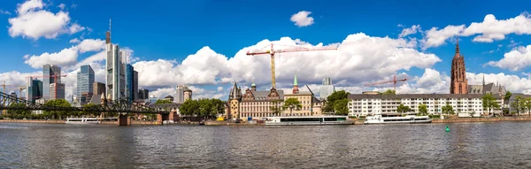 Finanzviertel in Frankfurt — Stockfoto