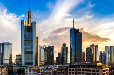 Frankfurt 'un hava görüntüsü