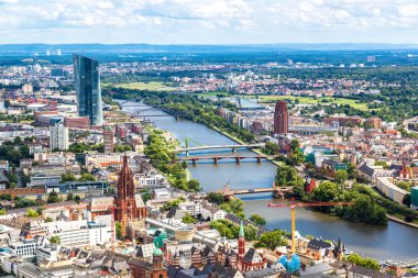 Frankfurt 'ta finans bölgesi