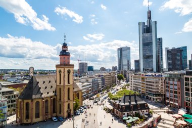 Frankfurt 'ta finans bölgesi