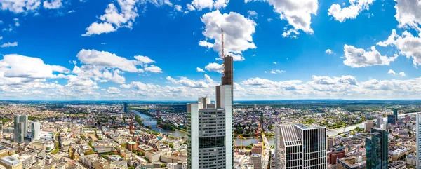 Finanzviertel in Frankfurt — Stockfoto