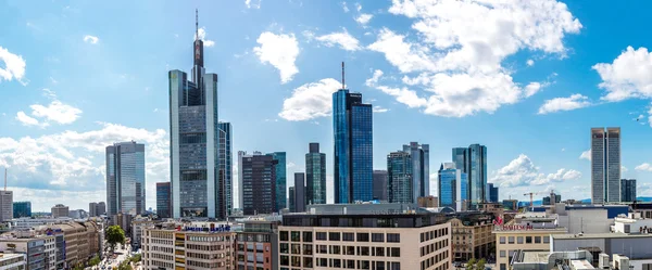 Financial district in Frankfurt — Stock Photo, Image