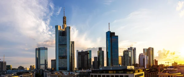 Vista aérea de Frankfurt — Fotografia de Stock