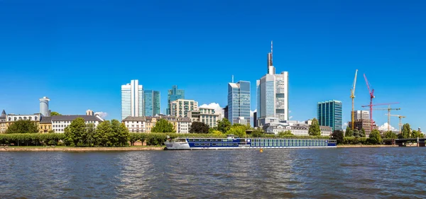 Finansdistriktet i Frankfurt — Stockfoto