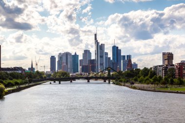 Frankfurt 'ta finans bölgesi