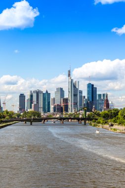 Frankfurt 'ta finans bölgesi