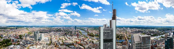 Finanzviertel in Frankfurt — Stockfoto