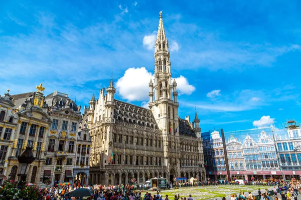 Главное место в Брюсселе — стоковое фото