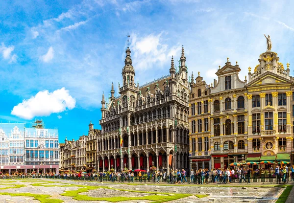 A Grand Place em Bruxelas — Fotografia de Stock