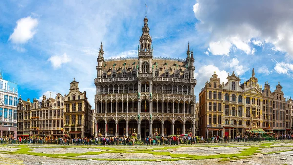 A Grand Place em Bruxelas — Fotografia de Stock