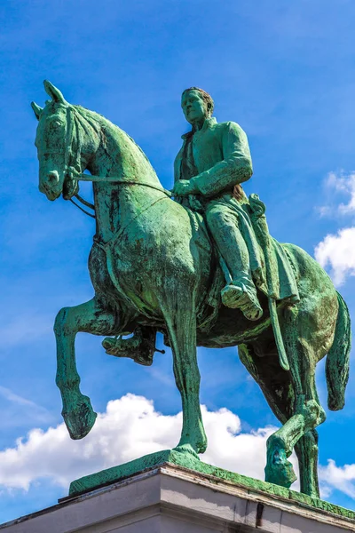Monumento de um rei Albert — Fotografia de Stock