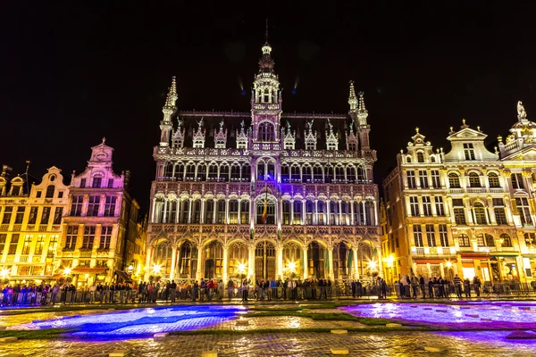 The grand place i Bryssel — Stockfoto