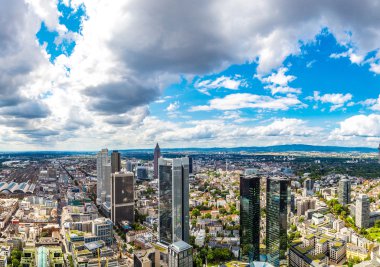 Frankfurt 'ta finans bölgesi