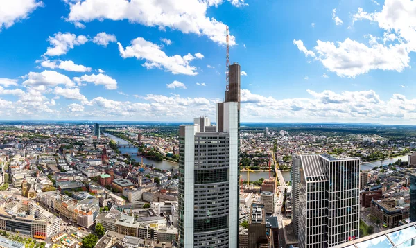 Finanzviertel in Frankfurt — Stockfoto