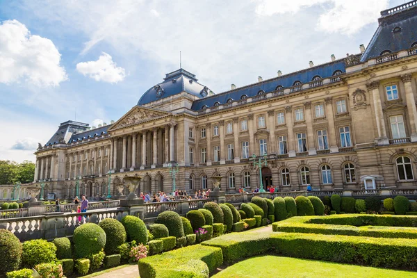 Der königliche Palast in Brüssel — Stockfoto