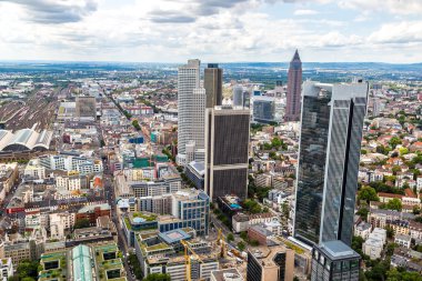 Frankfurt 'ta finans bölgesi