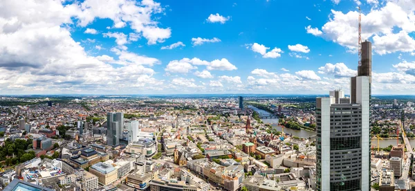 Finanzviertel in Frankfurt — Stockfoto