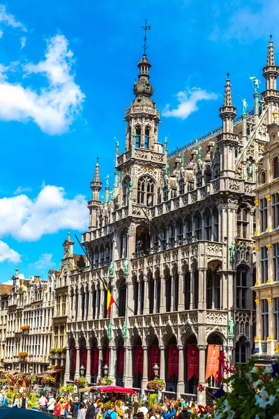 The grand place i Bryssel — Stockfoto