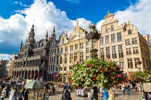 Grand place v Bruselu — Stock fotografie