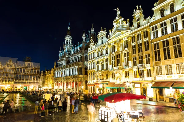 The grand place i Bryssel — Stockfoto